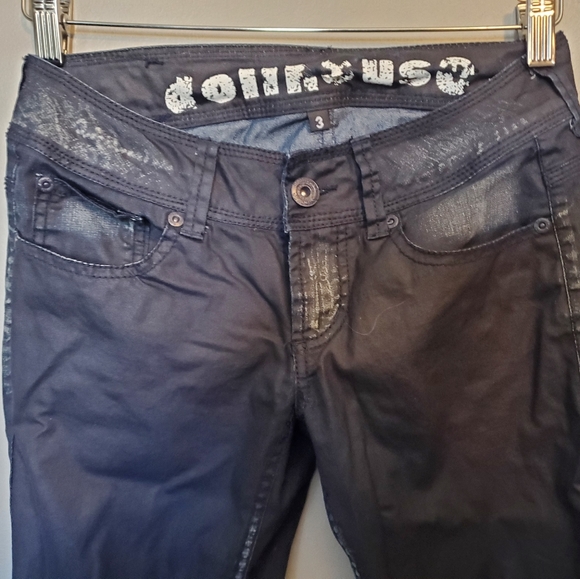 Dollhouse Dark Blue Jeans Skinny Jeans - Size 3 - Picture 2 of 7